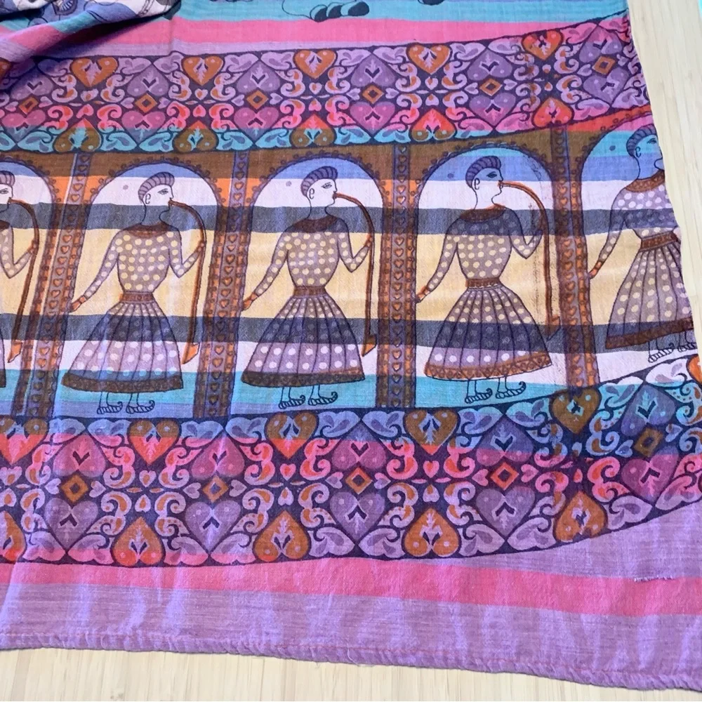 Indian Block Print Textile - Picture 2 of 7